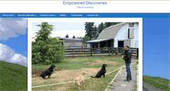 Desktop Screenshot of empowereddiscoveries.com